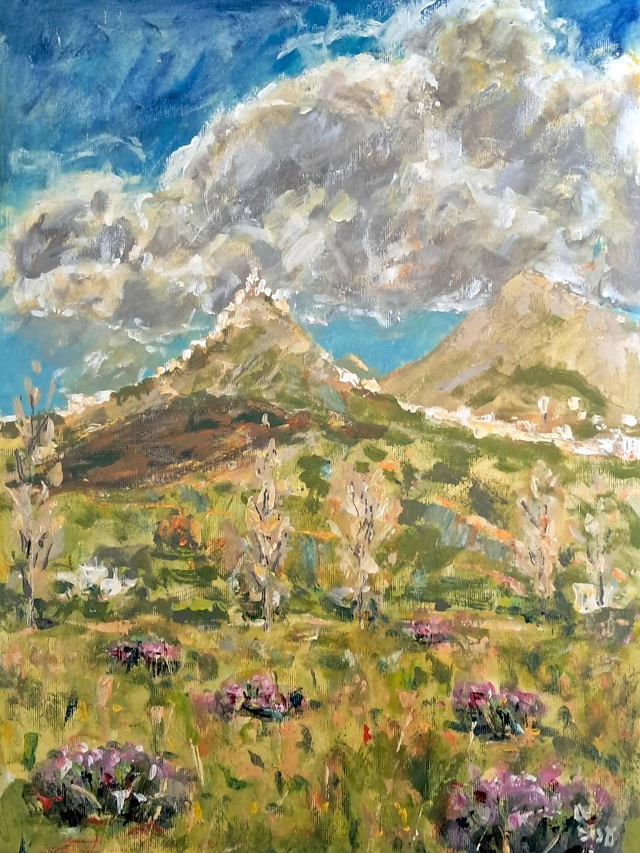  Clouds Over Island By Dimitris Voyiazoglou, 12 X 16, Artwork For Sale On Artfinder