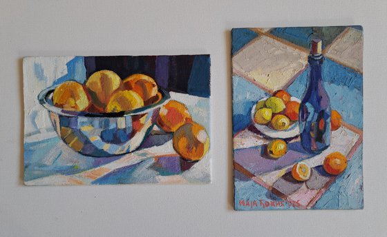 Set of two paintings, 14