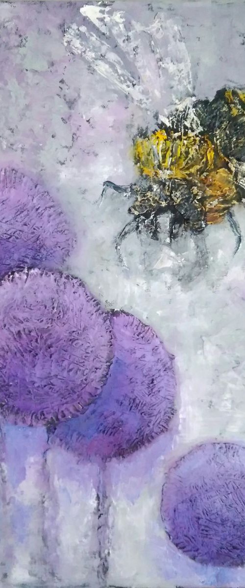 Bumblebee, 35x50 cm. by Yulia Berseneva