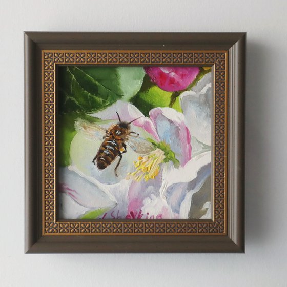 Honey Bee, Small Art Framed