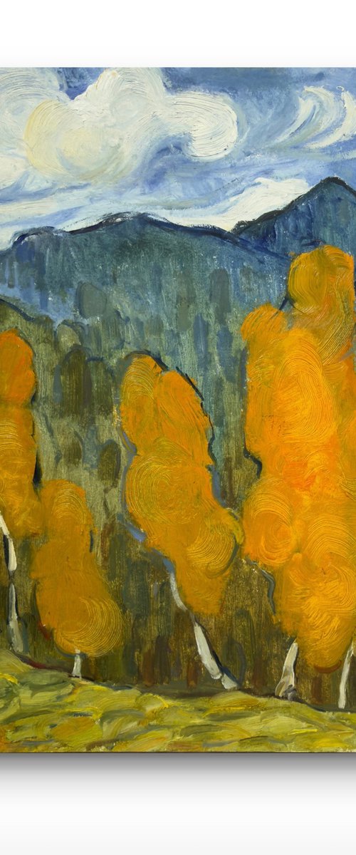 Autumn day by Bohdan Dobrivskyi