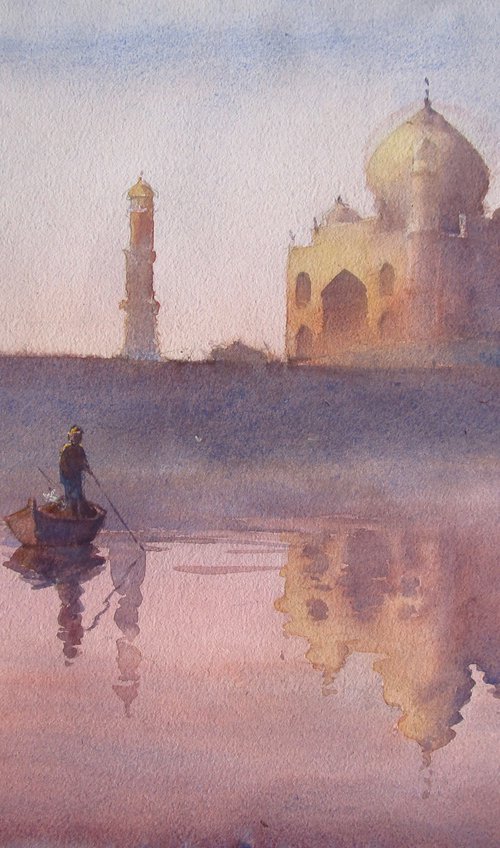 Taj Mahal by Bhargavkumar Kulkarni