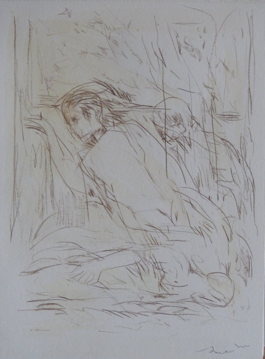 Agitation, pencil on paper 24x32 cm (bc) by Frederic Belaubre