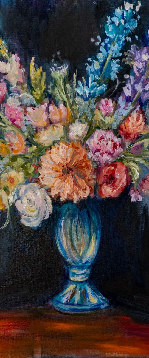 Vintage Flowers by Natalia Kameneva