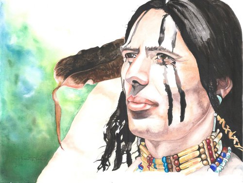 Pride, Native American. by June Holman