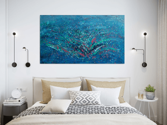 abstract - blue imagination