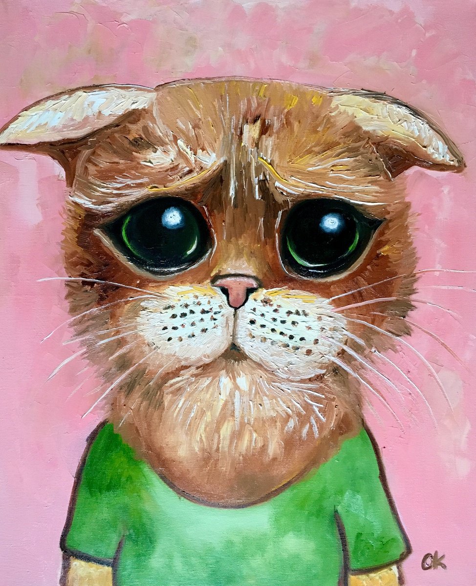 Cat Mysik. by Olga Koval