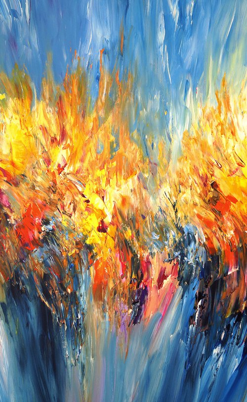 Blue Symphony XL 6 by Peter Nottrott