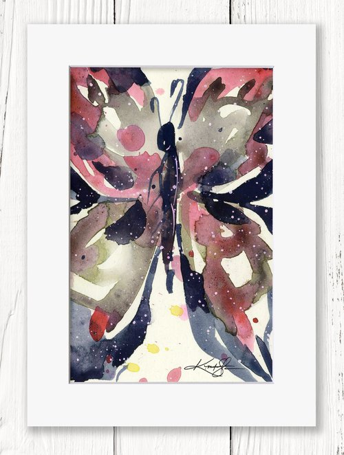 Butterfly Delight 17 -  Painting by Kathy Morton Stanion by Kathy Morton Stanion