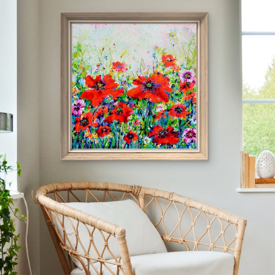 Papaveri Orientali Poppy Oriental Red Poppies