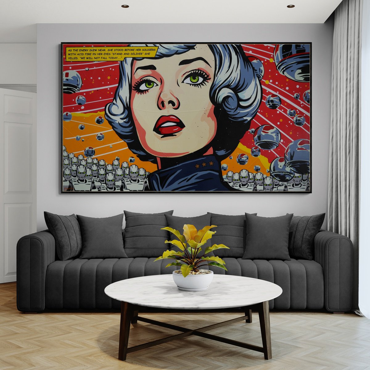 Urban And Pop Painting , Acid Fire By Franko, 79 X 47, Artwork For Sale On Artfinder