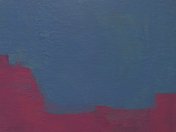 Abstract Blue and pink