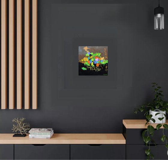 The colours of the rising sun