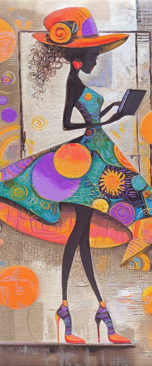 Fashionable Lady by Tigran Araqelyan
