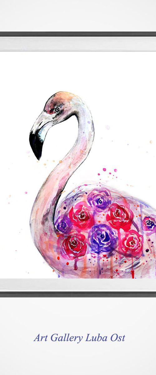 Flamingo by Luba Ostroushko