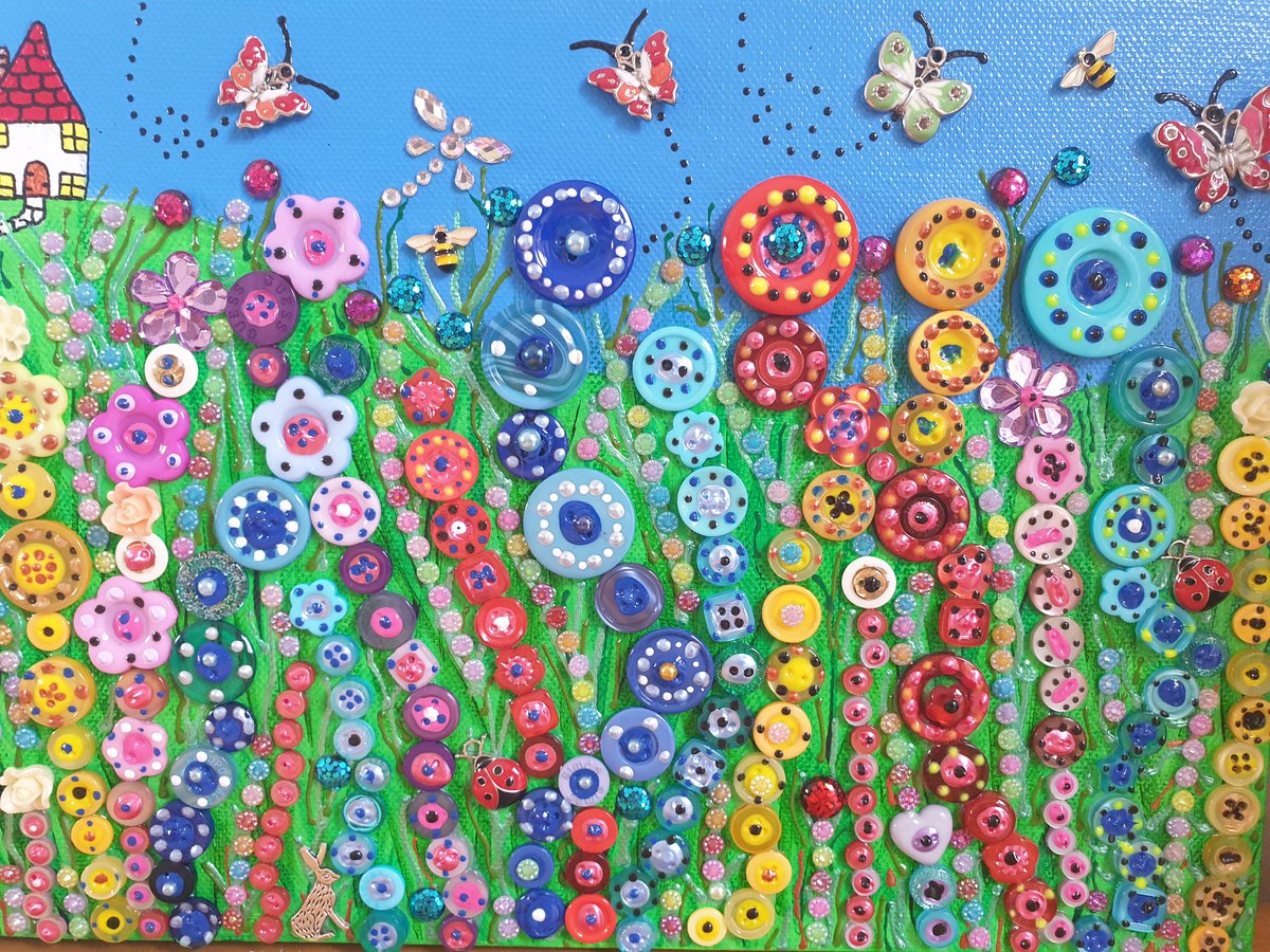 Flower Meadow by Julie Stevenson
