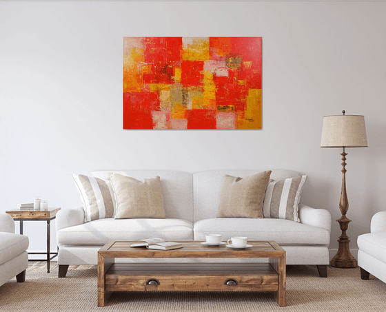 Welcoming The Summer Warmth (Large, 120x80cm)