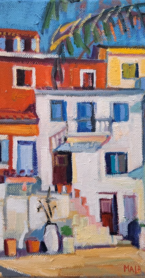 Motif from Parga, 1 by Maja Đokić Mihajlović