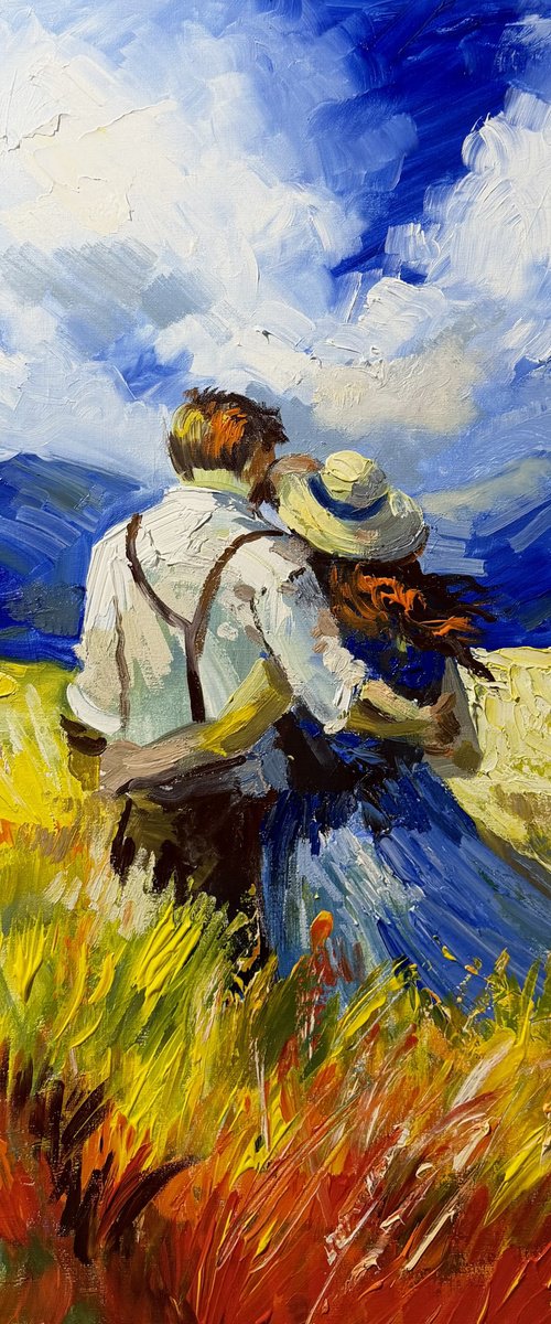 Love in the Meadow by Vahe Bagumyan