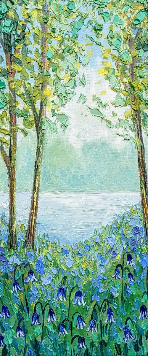 Bluebell lake by Paige Castile