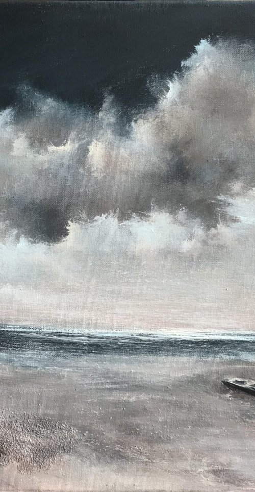 Seascape  Thunder Bay by Maxine Anne  Martin