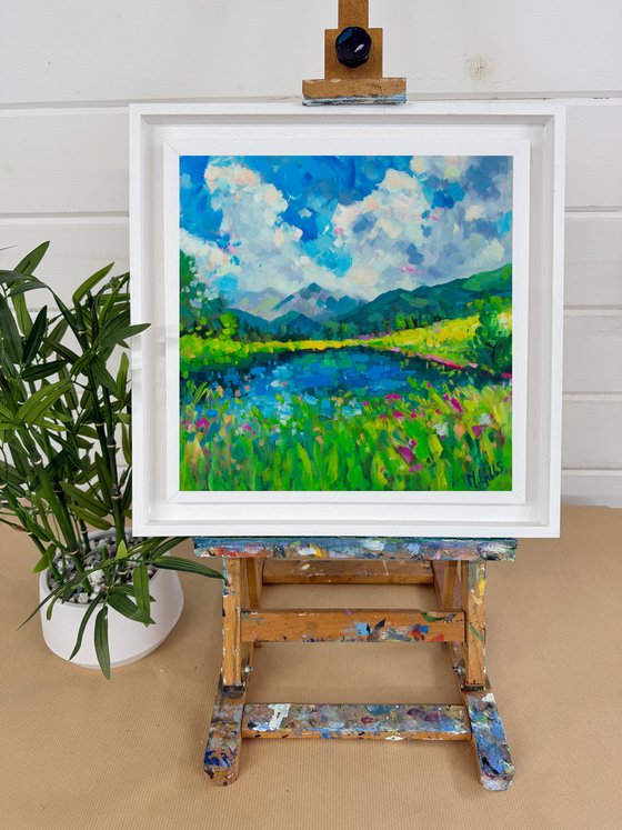 Dancing Clouds and Wildflowers