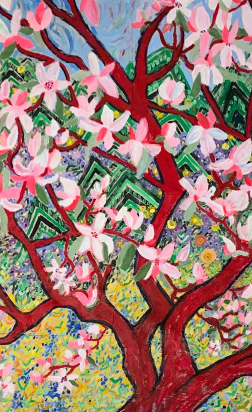 Magnolia + Evergreen by Katie Jurkiewicz