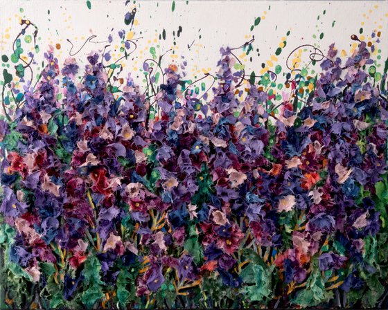 Plum Blossom Mixed Media