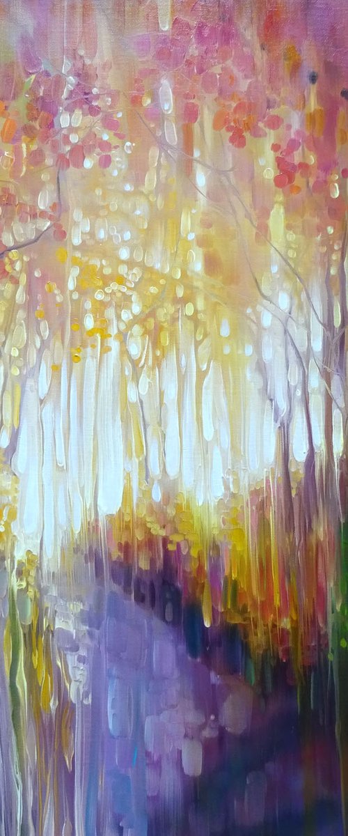 October Glows by Gill Bustamante