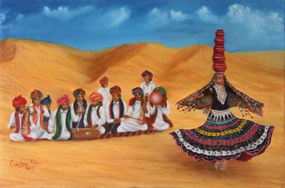 Culture of Rajasthan Desert - India