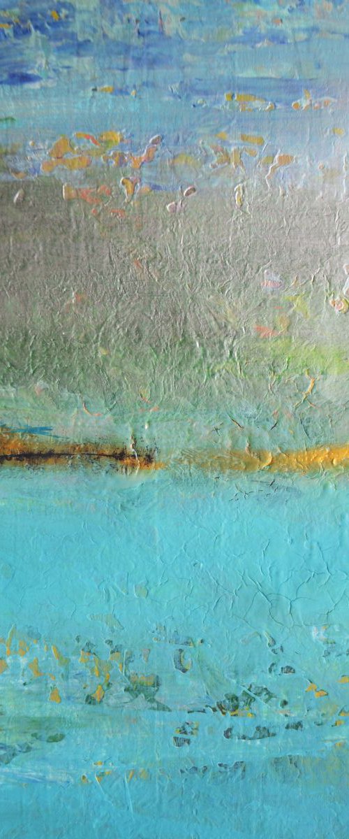 Abstract Landscape "Peaceful moments 2" by Henrieta Angel