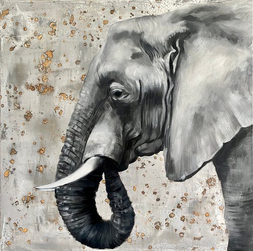 Oscar the Elephant by Anna Ganina