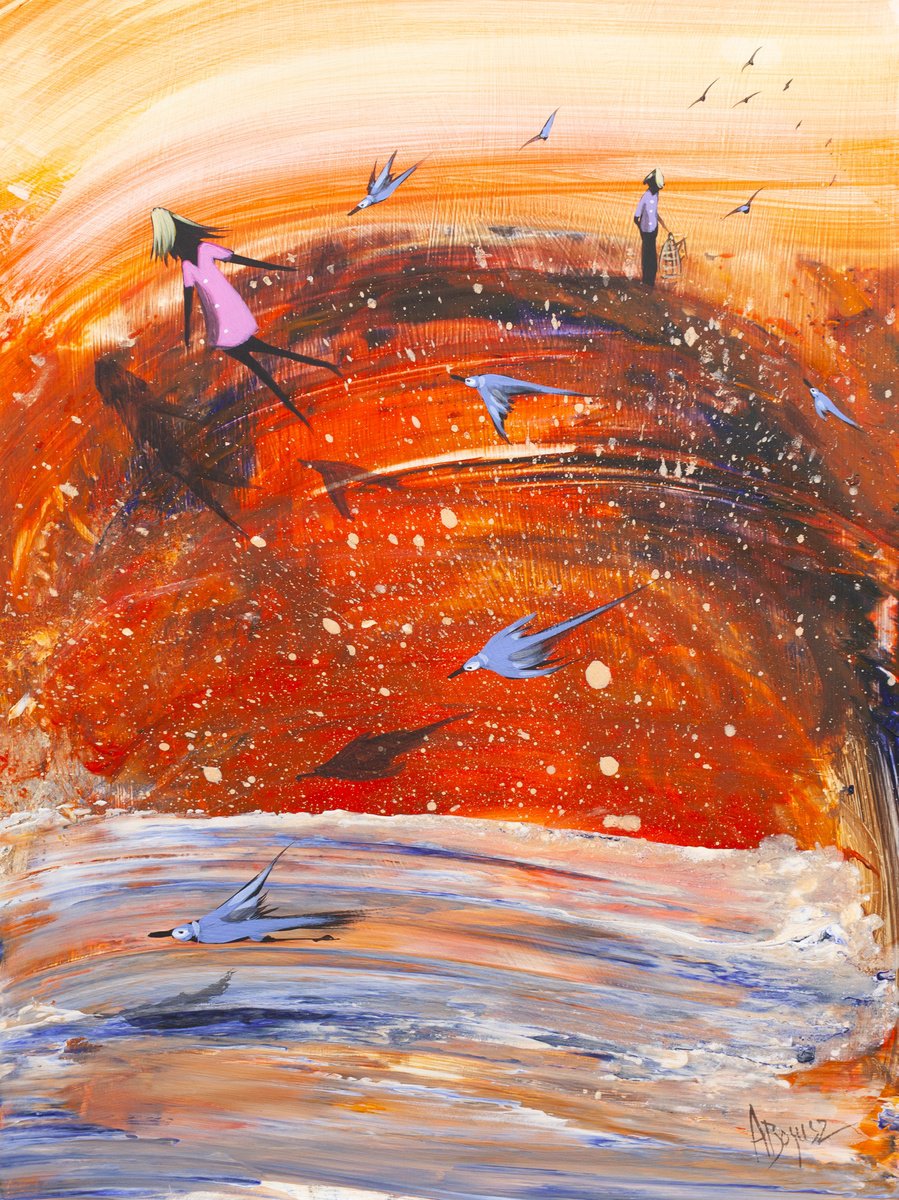 Love Will Lift You Up By Adam Bogusz, 12 X 16, Artwork For Sale On Artfinder