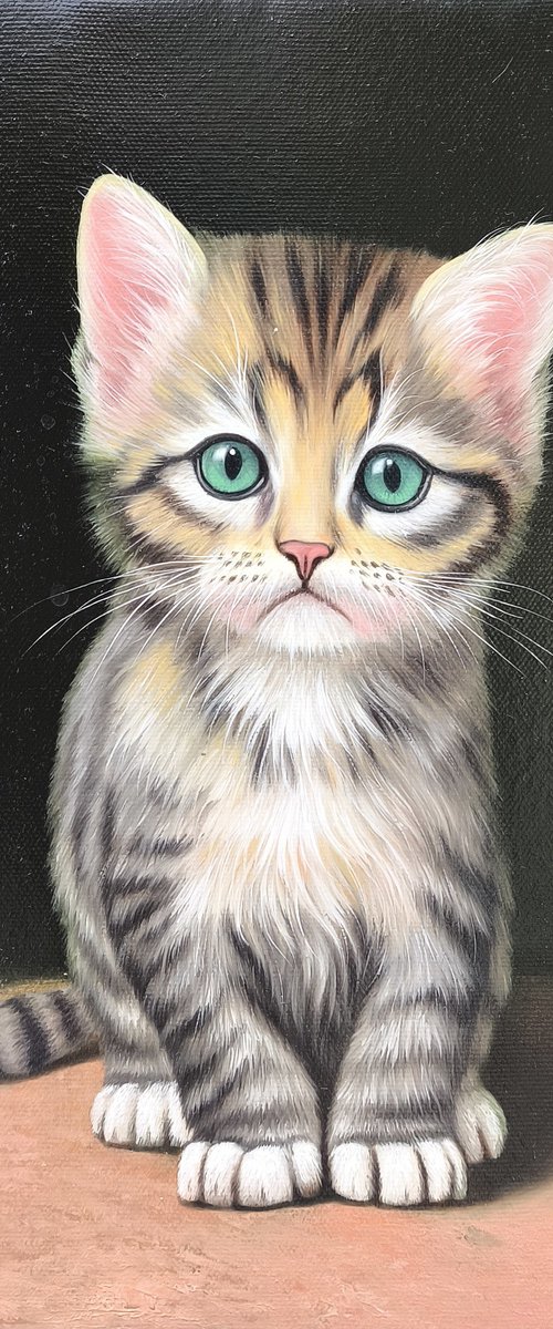 Innocence in Emerald Eyes by Shahen Aleqsandryan