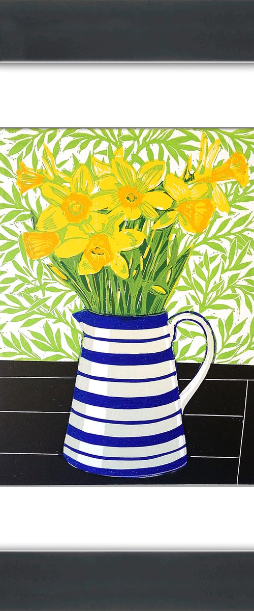 Spring daffodils by Carolynne Coulson