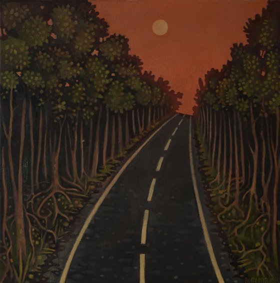 A journey under a radiant sky