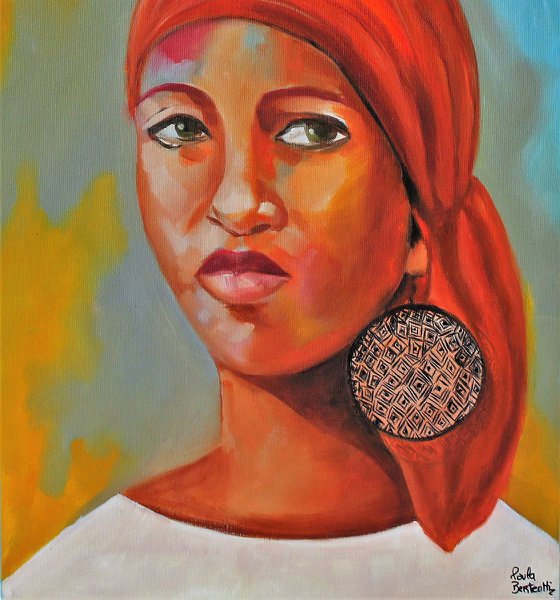 AFRICAN WOMAN #4- LIMITED COLLECTION