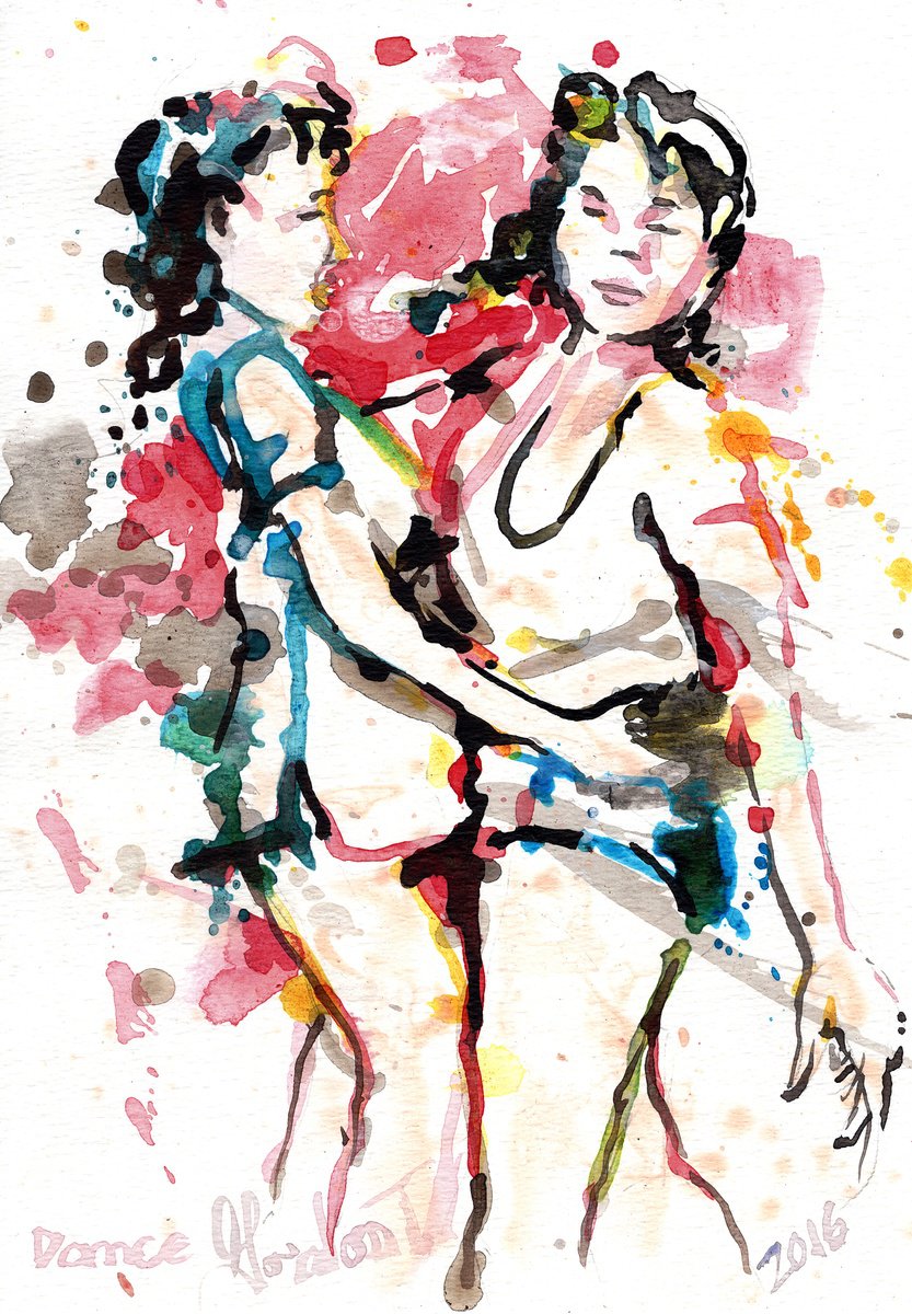 Dance(Again) By Gordon T., 8 X 12, Artwork For Sale On Artfinder