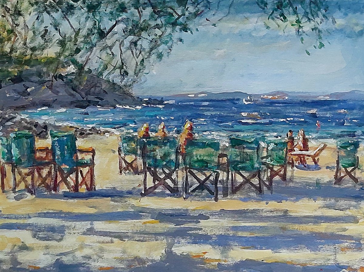 Beach talk by Dimitris Voyiazoglou