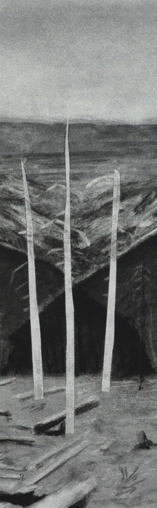 The Grid (Preparatory Drawing) by Leah Lewman Laird