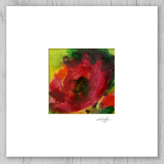 Encaustic Floral Collection 4