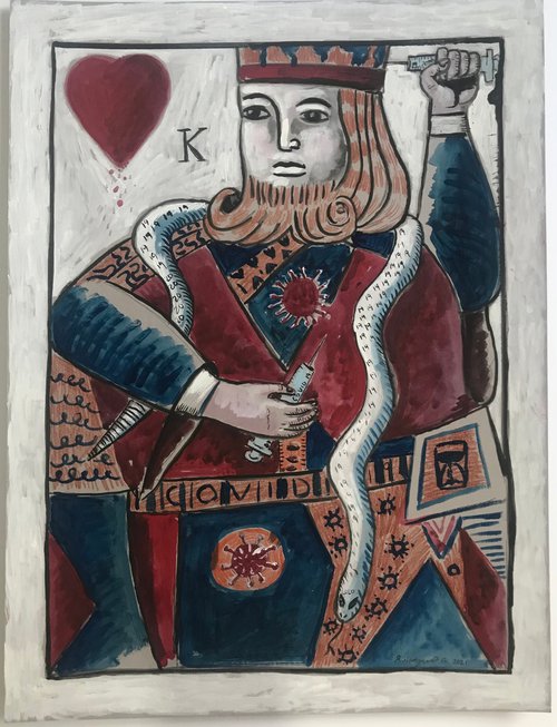 Kovid King by Roberto Munguia Garcia