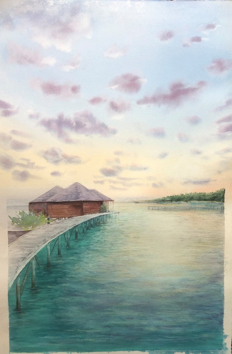 maldives by Anna Tovstaya