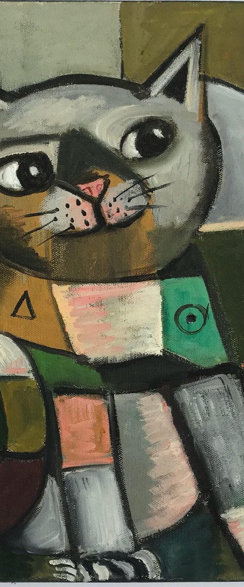 The Happy Cat by Roberto Munguia Garcia