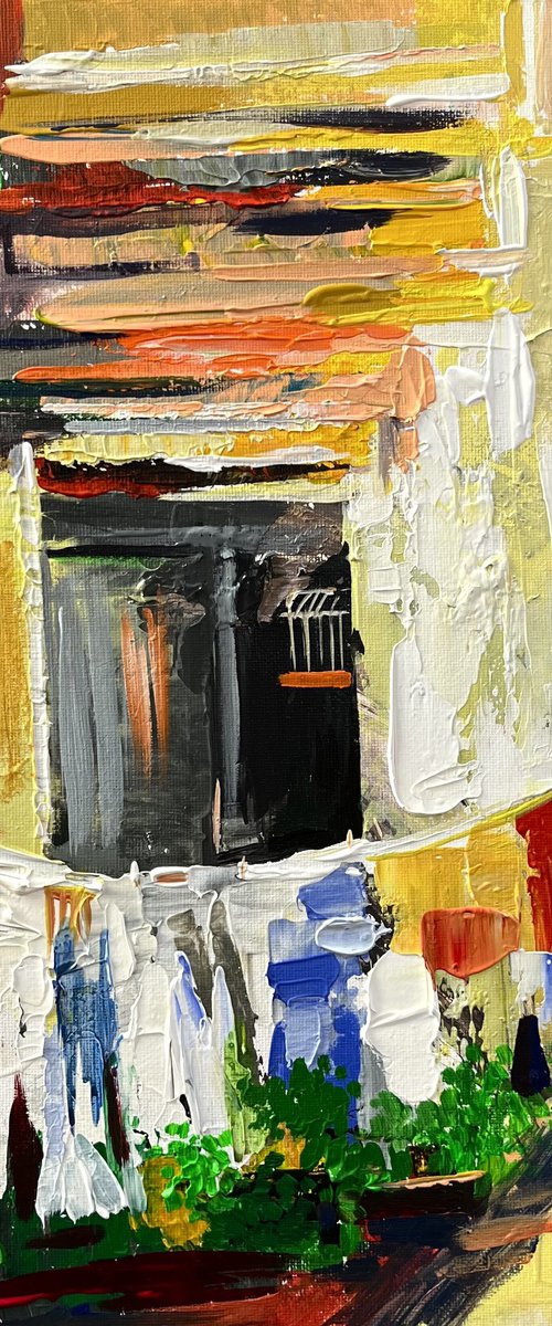 Sunlit Corner by Vahe Bagumyan