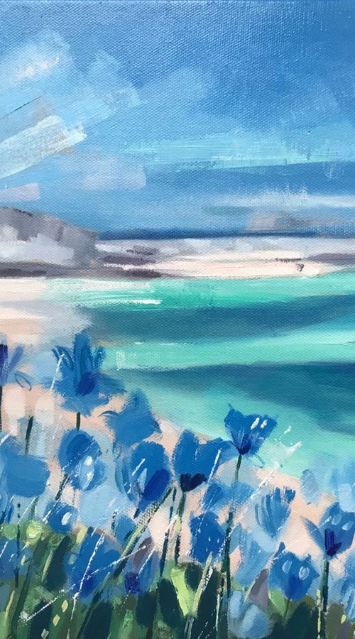 Looking Over Porthminster Beach by Emma Dashwood