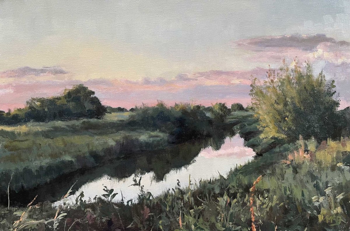 River at Henfield, Sussex by Danny McBride