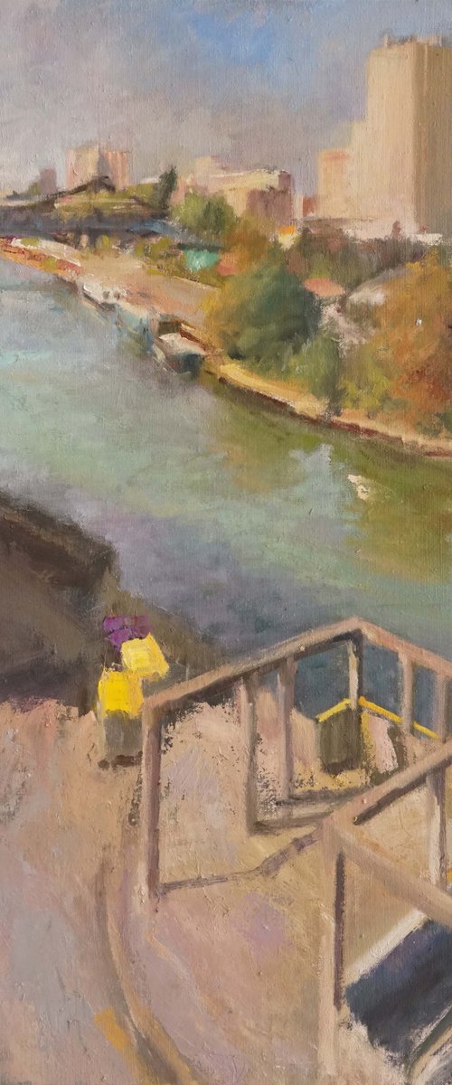 The seine at Chinagora by Manuel Leonardi