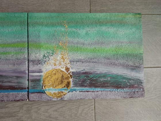 "The sun" polyptych