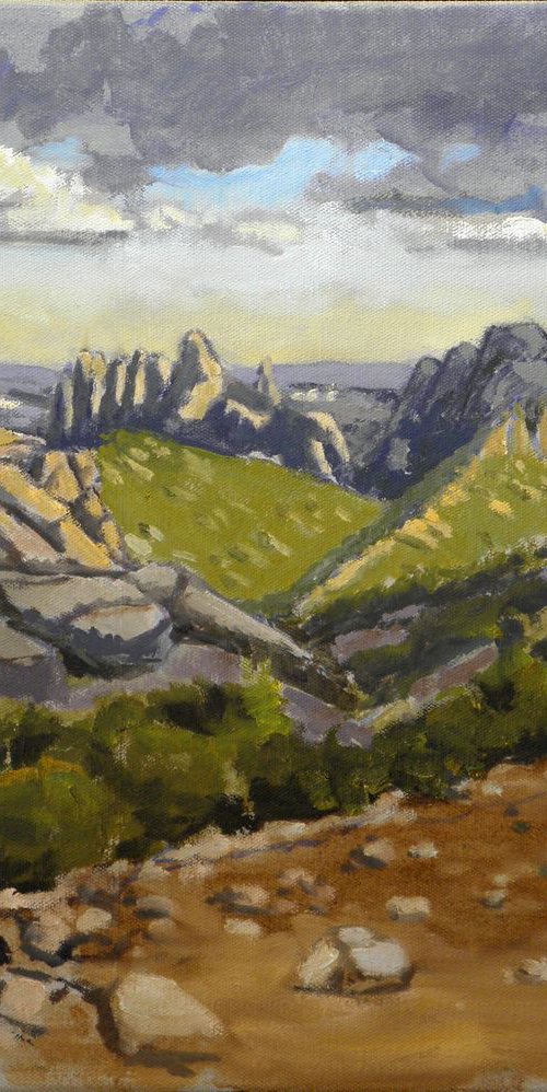 Vista de Montserrat by Víctor Susín
